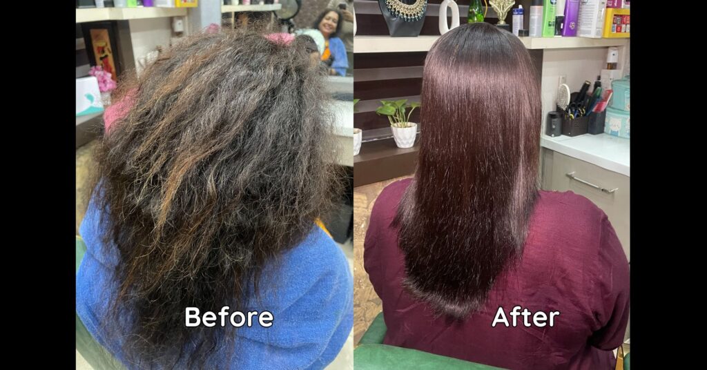 Protein hair care at Jabalpur parlour