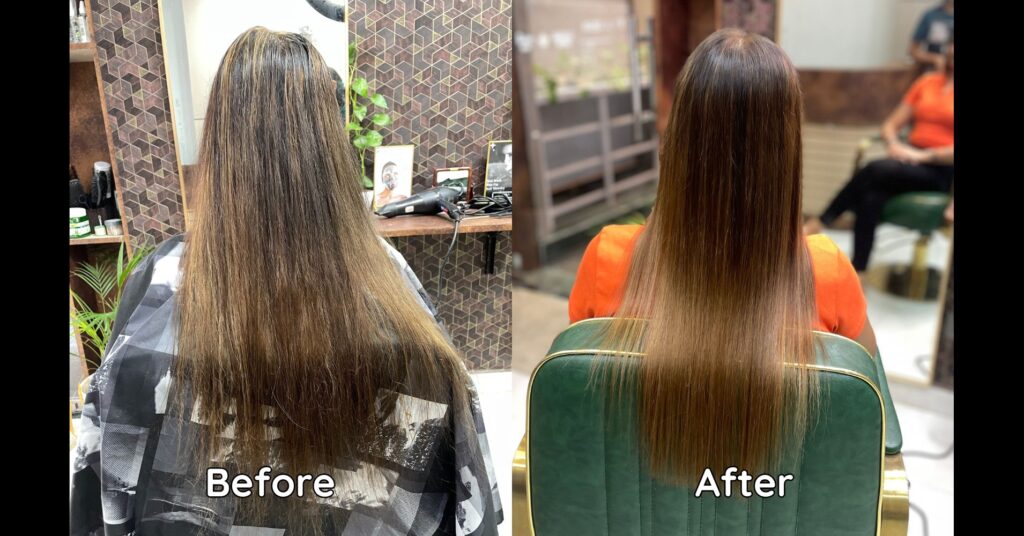 Keratin treatment at parlour in Jabalpur
