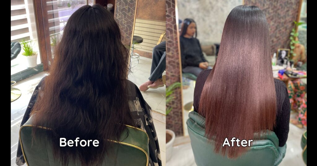 Protein hair treatment – salon in Jabalpur