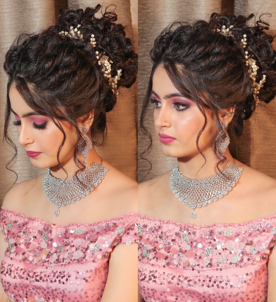 ultra hd engagement makeup in jabalpur